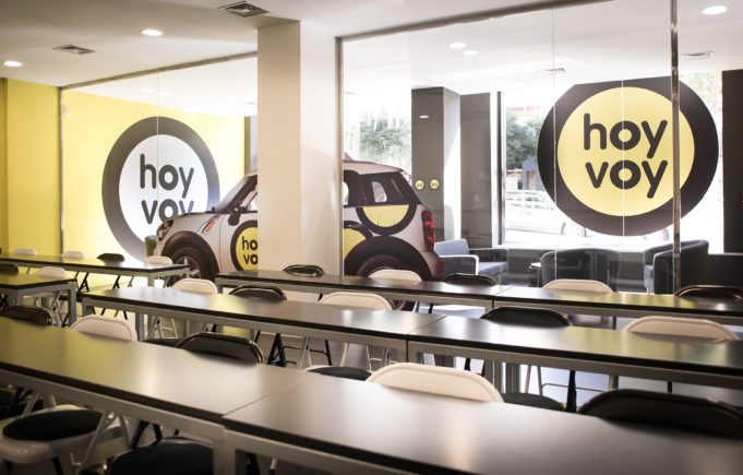 La cadena de autoescuelas hoy-voy factura 14 millones en 2020 y prevé llegar a los 18 en 2021