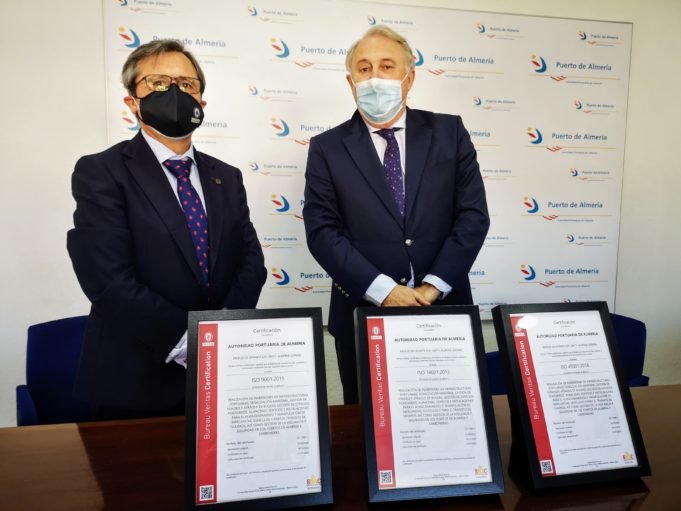 Puertos.-Bureau Veritas certifica la calidad, seguridad y compromiso ambiental de la Autoridad Portuaría