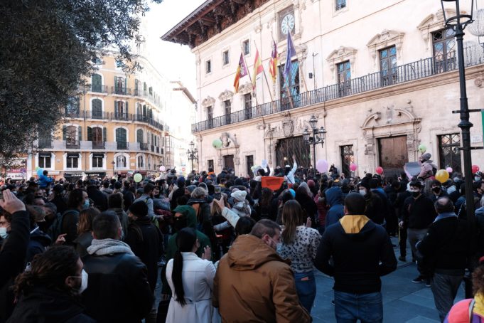 La manifestación del viernes será motorizada y la organización no se hace responsable de quienes vayan a pie