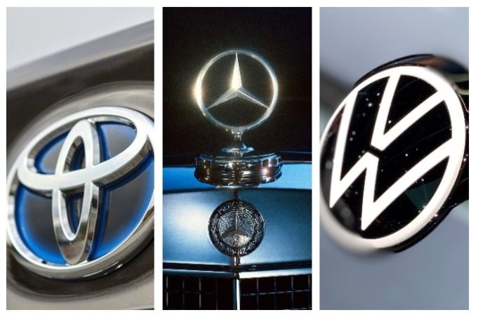 Toyota, Mercedes-Benz y Volkswagen, las firmas automovilísticas más valiosas, según Brand Finance