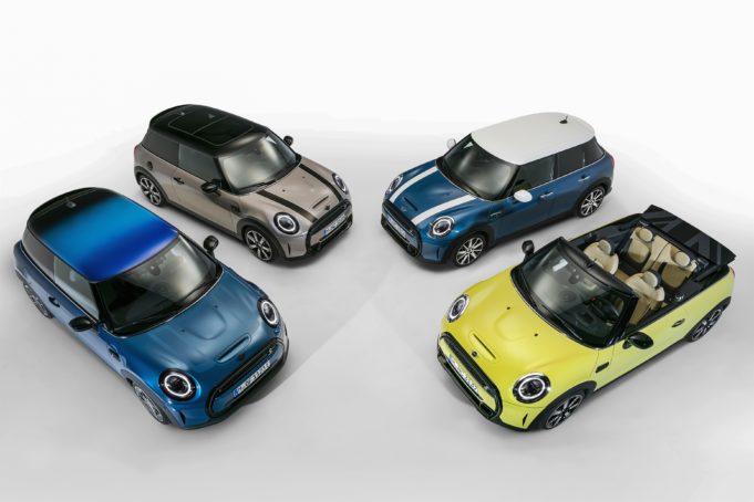 Mini actualiza el Cabrio y sus 3 y 5 puertas, que incluyen cambios en el diseño exterior
