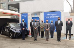 La primera estación de repostaje de hidrógeno de España se inaugura en Madrid