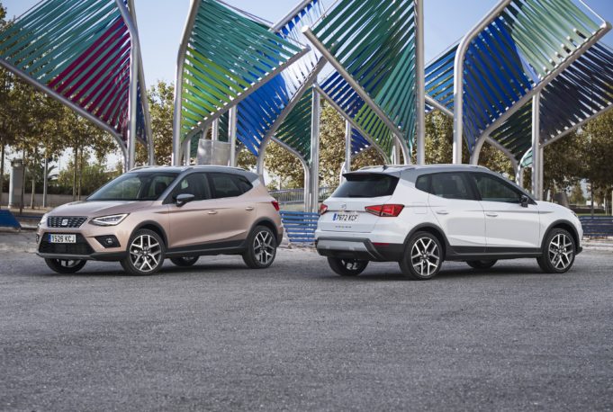 Seat añade nuevas versiones ‘GO2’ a los acabados de su Arona, que incluyen más equipamiento tecnológico
