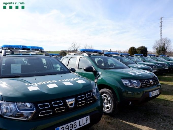 El cuerpo de Agents Rurals renueva su parque móvil con la incorporación de 59 coches