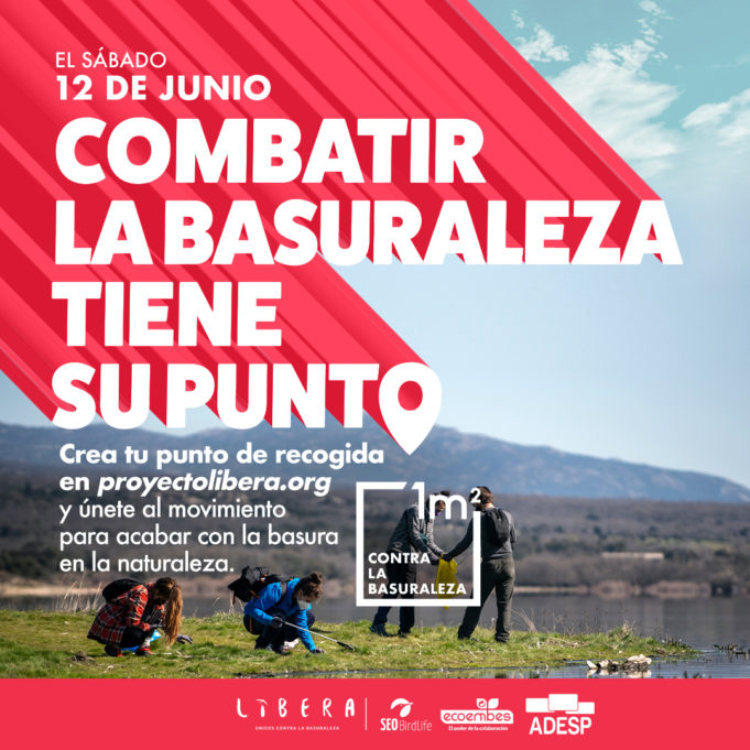 Los motoristas limpian el monte