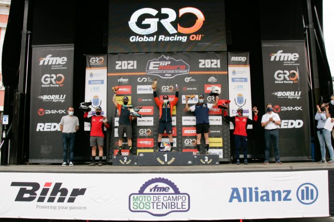 Josep García arrasa en el espectacular recorrido de Infiesto