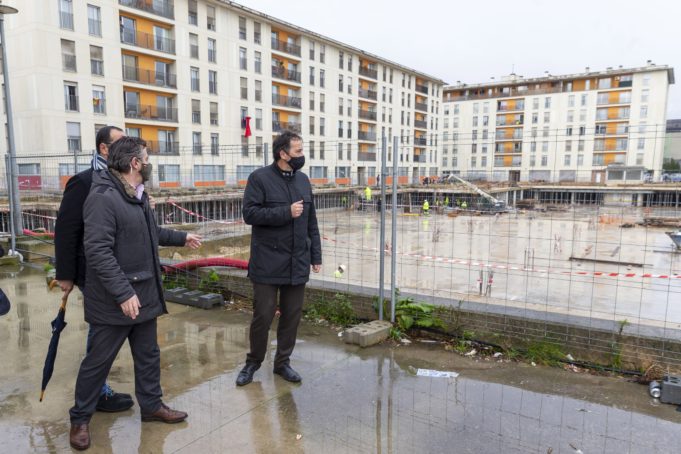 La cubierta del parking de Nueva Montaña derrumbado hace dos años estará en abril y toda la obra acabará en septiembre