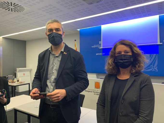 El Govern pide a promotores de nueve parques solares de Alcarràs (Lleida) soterrar la línea