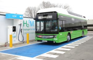 Alsa estrena en Madrid el primer autobús de hidrógeno de España en una línea urbana
