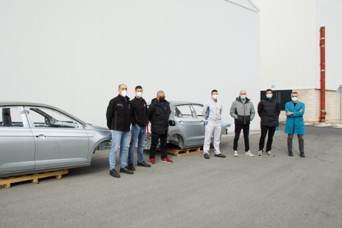 Volkswagen Navarra dona dos carrocerías al Centro de FP ETI de Tudela