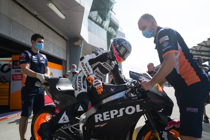 El Repsol Honda presenta este martes su nueva estructura para 2022