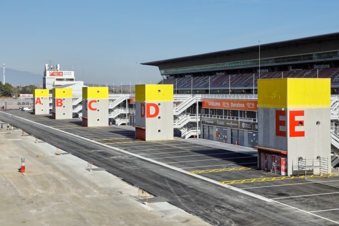 El Circuit de Barcelona-Catalunya ultima su puesta a punto para la temporada 2022