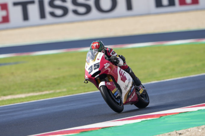 Chantra y Foggia finalizan como los más rápidos del test privado de Moto2 y Moto3 de Jerez