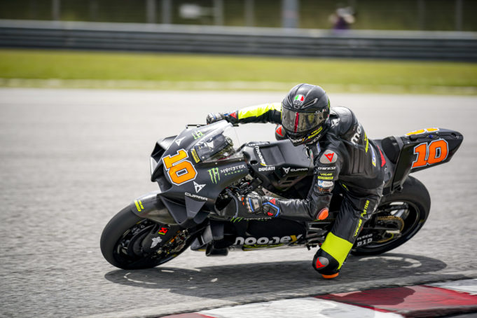 Marini y Marc Márquez dominan la segunda jornada de test en Mandalika