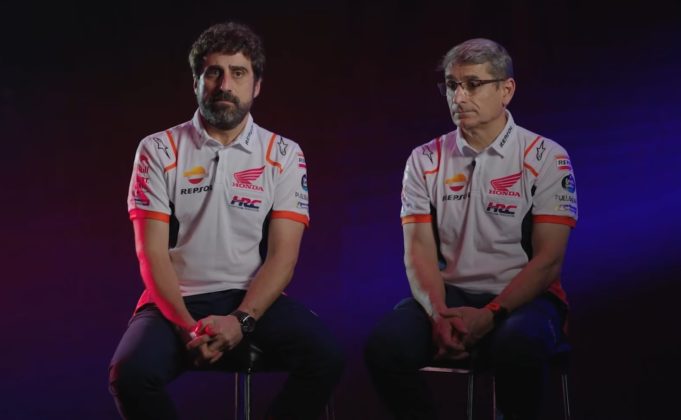 Santi Hernández y Ramón Aurín, “referente” y “punta de lanza” del Repsol Honda Team