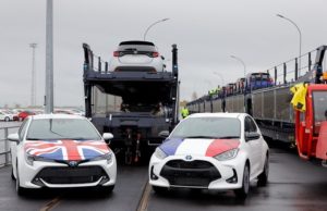 Toyota Europa inicia el transporte de vehículos por ferrocarril para reducir las emisiones