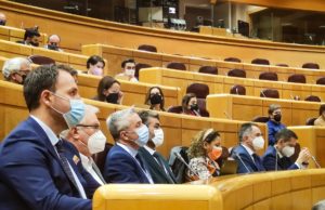 Eloy Madorrán participa en el Senado en una jornada en torno al deporte como motor de cohesión social