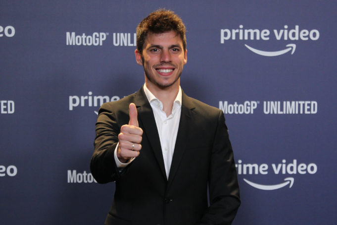 Joan Mir: “He visto una mejora en la moto, tenemos más velocidad máxima”