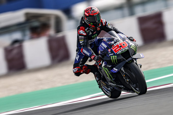 Quartararo, Migno y Dixon mandan en los libres del Gran Premio de Indonesia