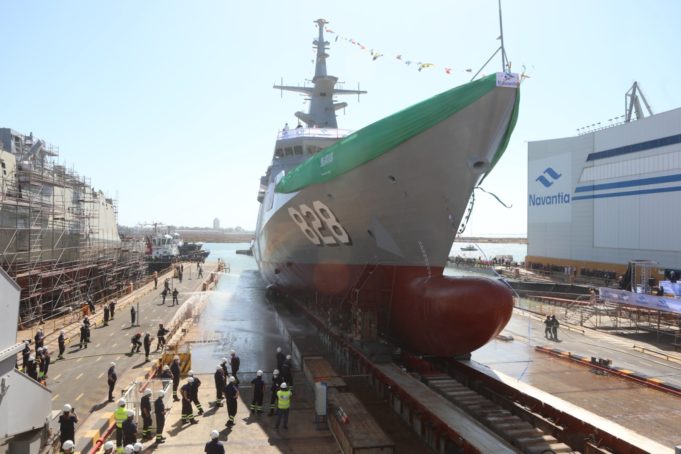 Navantia entrega este jueves a la Marina Saudí la primera corbeta construida en la Bahía de Cádiz