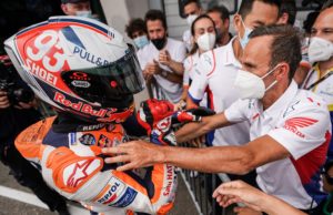 Marc Márquez, muy “disgustado”, “correrá” en cuanto “pueda ver”