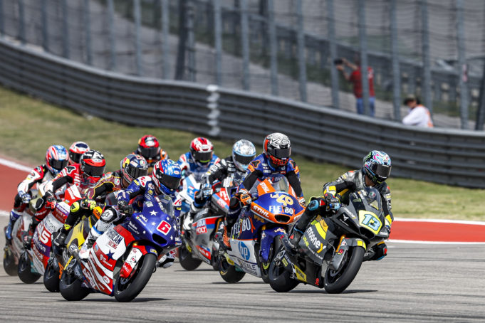 Arón Canet, operado de la fractura de radio sufrida en el Gran Premio de Portugal