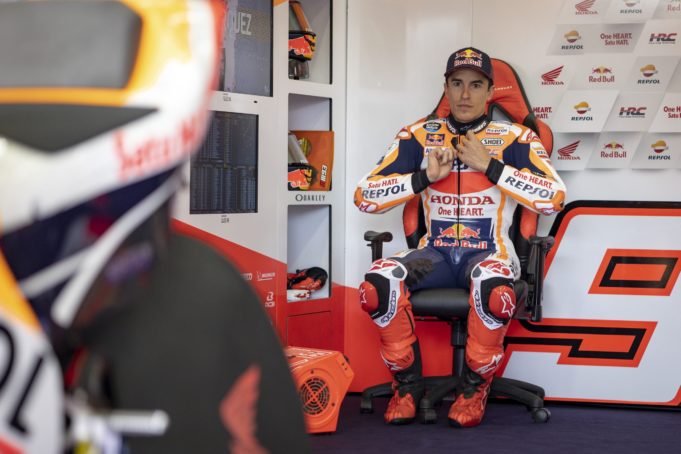 Marc Márquez: “Antes era al revés y la gente buscaba mi rueda”