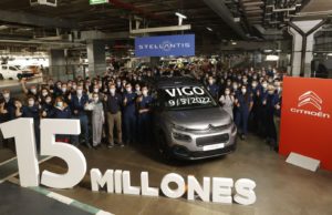 La planta de Stellantis en Vigo alcanza una producción de 15 millones de unidades desde 1958