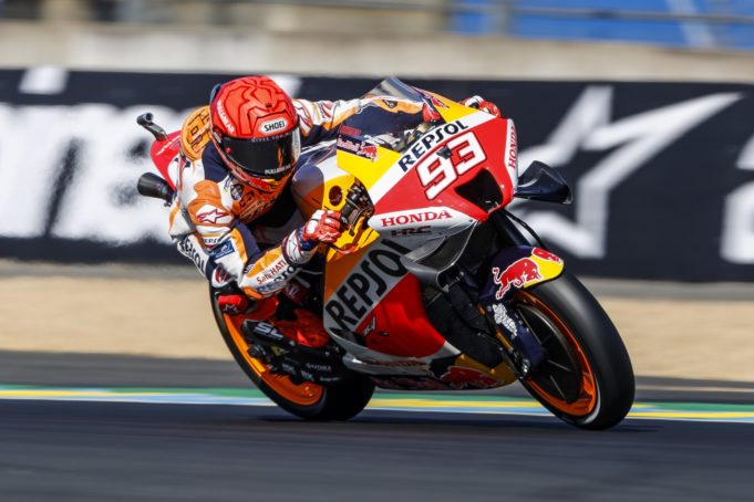 Marc Márquez: “La segunda ha sido una auténtica salvada y la primera, más bien suerte”