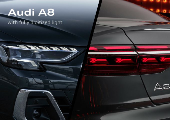 Audi avanza en la digitalización de los sistemas de iluminación en búsqueda de seguridad