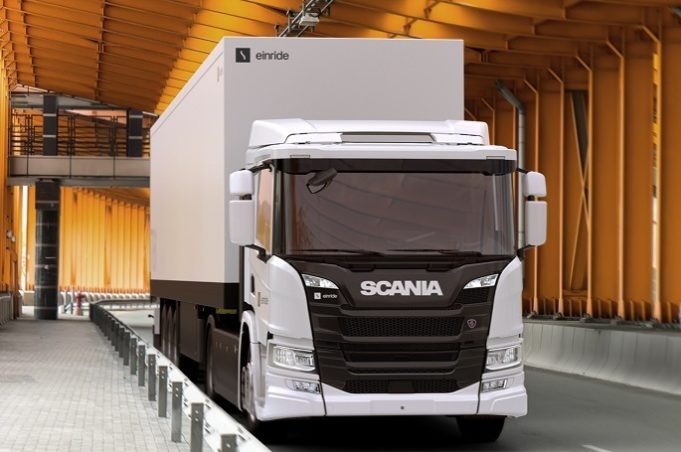 Scania suministrará 110 camiones eléctricos a la empresa sueca de transporte Einride