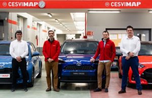 Toyota España colabora con Cesvimap para la formación de sus técnicos en carrocería