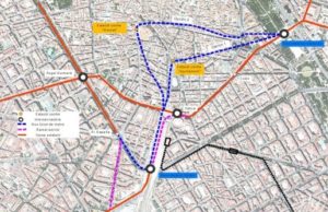 El nuevo túnel de Metrovalencia entre Alameda y Bailén podría enlazar con la estación de metro del Mercado Central