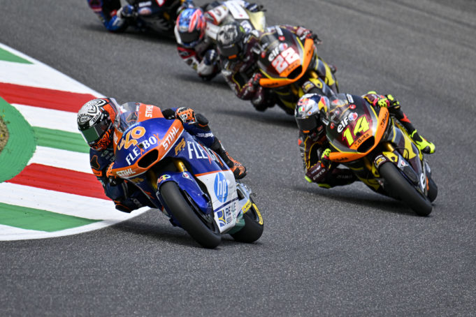 Motociclismo/GP Catalunya.- Canet y Guevara arrancarán en primera fila en Moto2 y Moto3