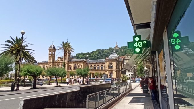 Aemet prevé un verano más seco y cálido de lo normal en Euskadi