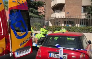 Herido un hombre atropellado por un coche en el distrito de Fuencarral