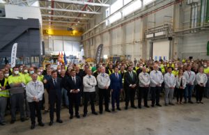 Nissan inaugura la nueva planta de estampación de la fábrica de Ávila