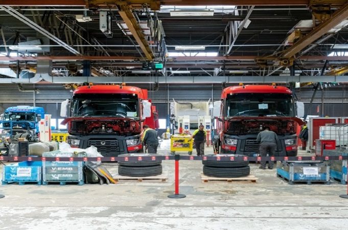 Renault Trucks crea una planta de desmontaje en Francia para reciclar las piezas de sus camiones