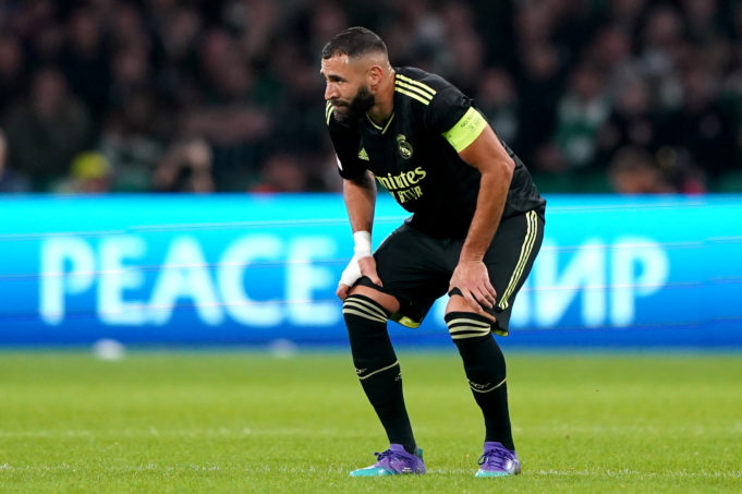 Karim Benzema sufre una lesión en el músculo semitendinoso y una sobrecarga en el cuádriceps