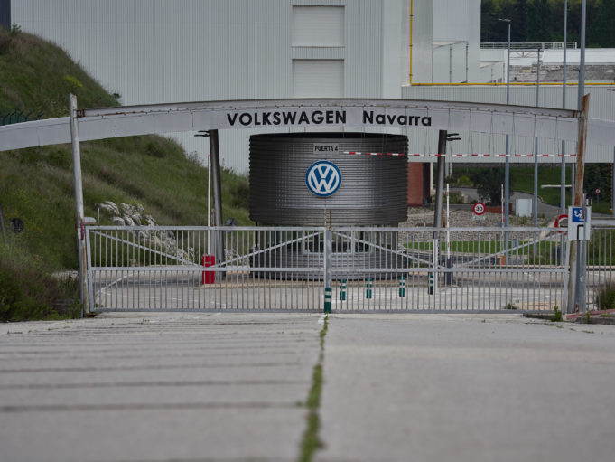 Volkswagen Navarra no parará la próxima semana, aunque parte de la producción será de coches incompletos