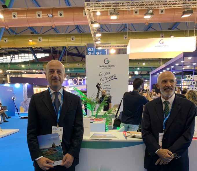 Diputación.-Puertos.-El destino ‘Costa de Almería’ cierra nuevas escalas de cruceros en ‘Seatrade Cruise Med’