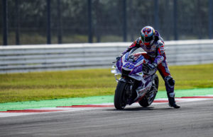 Martín, Canet y Foggia dominan en el regreso de Marc Márquez en MotorLand Aragón