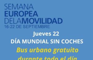 Cáceres celebra este jueves el Día Mundial sin Coches y el autobús urbano será gratuito durante todo el día