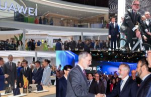 El rey conoce en el MWC las soluciones tecnológicas de GSMA, Telefónica y Huawei