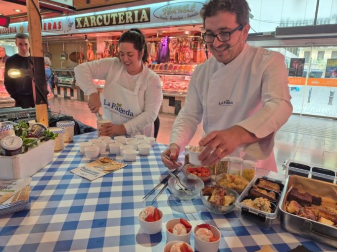 La Fageda celebra el Día Mundial del Helado con una degustación en Barcelona