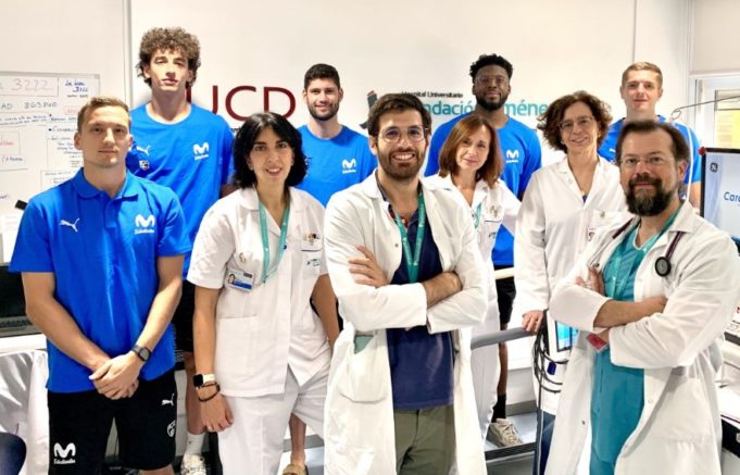 La Fundación Jiménez Díaz examina con éxito al Movistar Estudiantes en los reconocimientos médicos