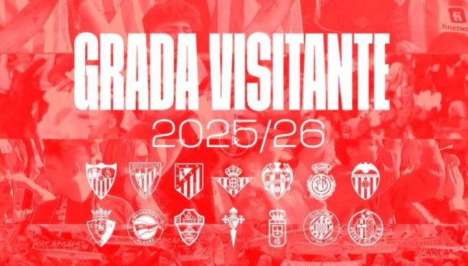 Grada visitante regresa esta temporada a Laliga con más ventajas para los aficionados