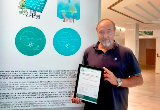 Hotel Apartamento Simón Verde es reconocido con la “S” de Sostenibilidad Turística