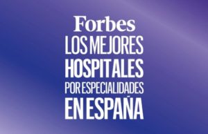 Forbes selecciona hospitales públicos y privados de referencia en España