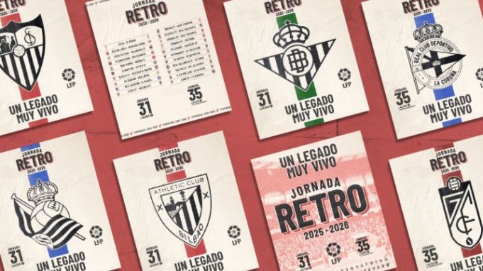 LALIGA crea una jornada retro para homenajear la historia de sus clubesF